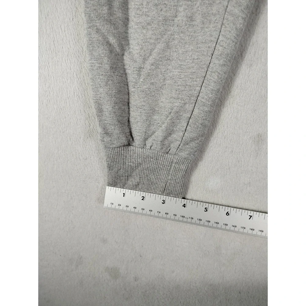 True Religion Jogger Pants Mens Medium Gray Fleece Sweatpants Loungewear Casual